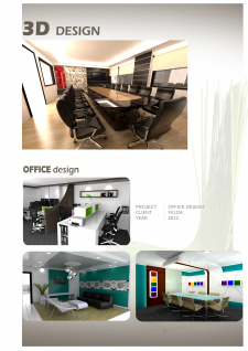 3D Office Design